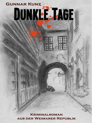 cover image of Dunkle Tage